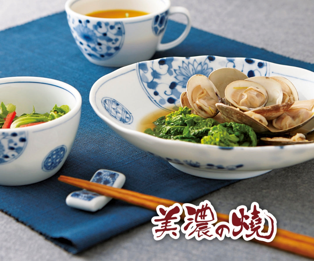 美濃燒餐具與餐桌料理